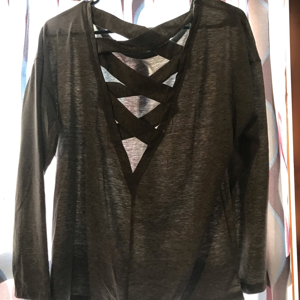 Grey long sleeves